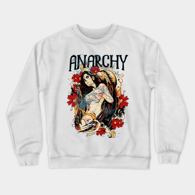 Sugar Anarchy Crewneck Sweatshirt by Verboten